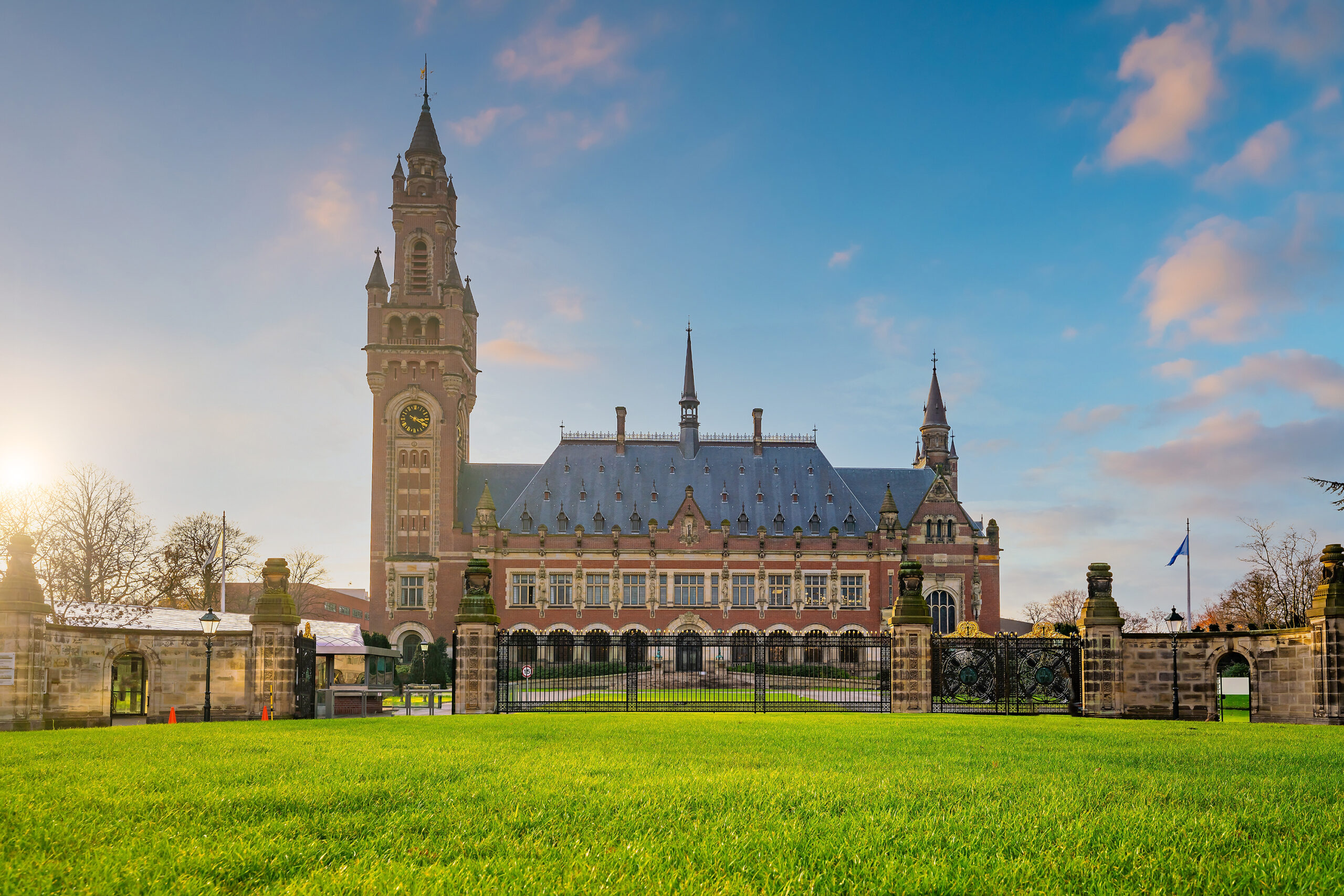 The International Court of Justice in the Peace Palace in Hague